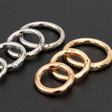 Metal Clasps Buckles Spring O Ring Round Carabiner Snap Hook