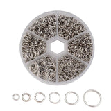 DIY Jewelry Accessories Mixed Boxed Iron Ring Connecting Ring Buckle