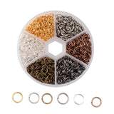 DIY Jewelry Accessories Mixed Boxed Iron Ring Connecting Ring Buckle