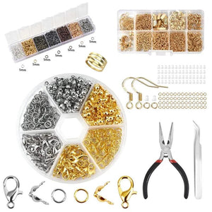 Alloy Earring Making Kit Jewelry Findings Set DIY Supplies
