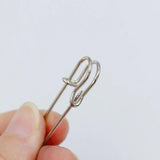 20pcs 38-100mm Metal Safety Brooch Pin Base Pins for DIY Jewelry Making