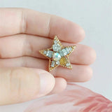 10 PCS 23x24mm KC Crystal Rhinestone Star DIY Jewelry Making