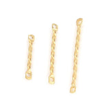 20pcs Stainless Steel Column Links for DIY Earrings