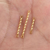 20pcs Stainless Steel Column Links for DIY Earrings