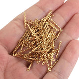20pcs Stainless Steel Column Links for DIY Earrings