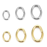 100pcs Stainless Steel Jump Rings 4 5 6mm Split Rings for DIY Jewelry