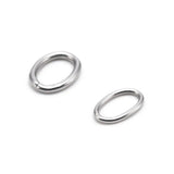 100pcs Stainless Steel Jump Rings 4 5 6mm Split Rings for DIY Jewelry