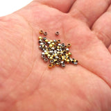 100-200pcs Stainless Steel Stopper Spacer Beads for Jewelry Making