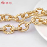 1 Meter 15*11MM Aluminum Round Chains Diy Jewelry Findings