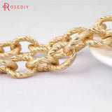 1 Meter 15*11MM Aluminum Round Chains Diy Jewelry Findings