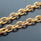 1 Meter 15*11MM Aluminum Round Chains Diy Jewelry Findings