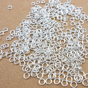 925 Silver Open Jump Ring For DIY Jewelry Findings