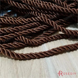 10M 5mm Satin Polyester Cords Rope Silk Thread DIY Jewelry Findings