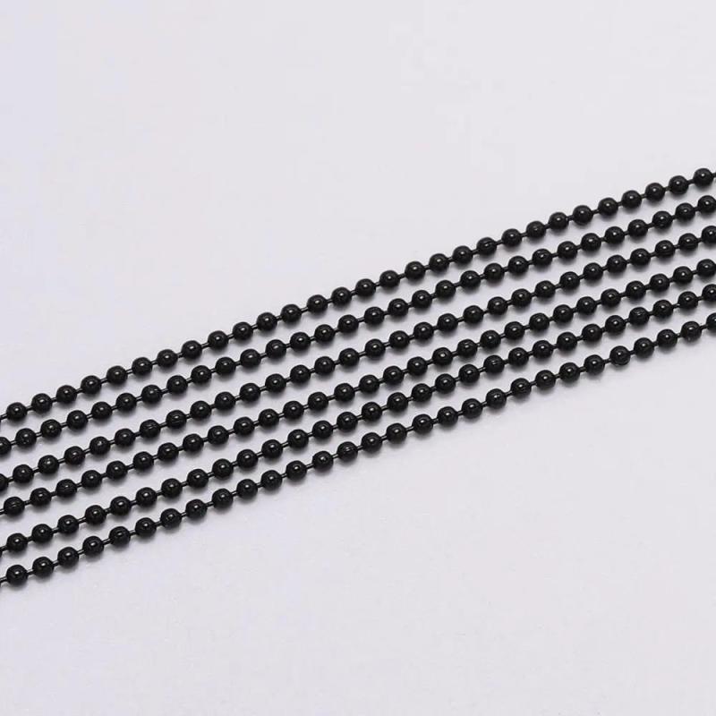 10m/lot Metal Ball Bead Chains Necklace Bracelet Jewelry Accessories