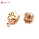 10PCS Brass Bead Caps Tassel Caps Diy Jewelry Findings Earrings Accessories