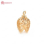 10PCS Brass Bead Caps Tassel Caps Diy Jewelry Findings Earrings Accessories