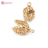 10PCS Brass Bead Caps Tassel Caps Diy Jewelry Findings Earrings Accessories