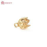 10PCS Brass Bead Caps Tassel Caps Diy Jewelry Findings Earrings Accessories