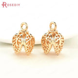 10PCS Brass Bead Caps Tassel Caps Diy Jewelry Findings Earrings Accessories