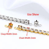 Stainless Steel Diamond Chain Drilling Claw Chains for Jewelry Making