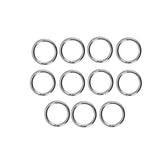 100pcs 3-9mm Jump Rings 925 Split Rings for DIY Jewelry Making
