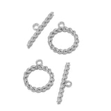 5 Sets Stainless Steel Toggle Clasp DIY Jewelry Making