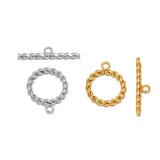 5 Sets Stainless Steel Toggle Clasp DIY Jewelry Making