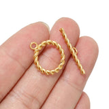 5 Sets Stainless Steel Toggle Clasp DIY Jewelry Making