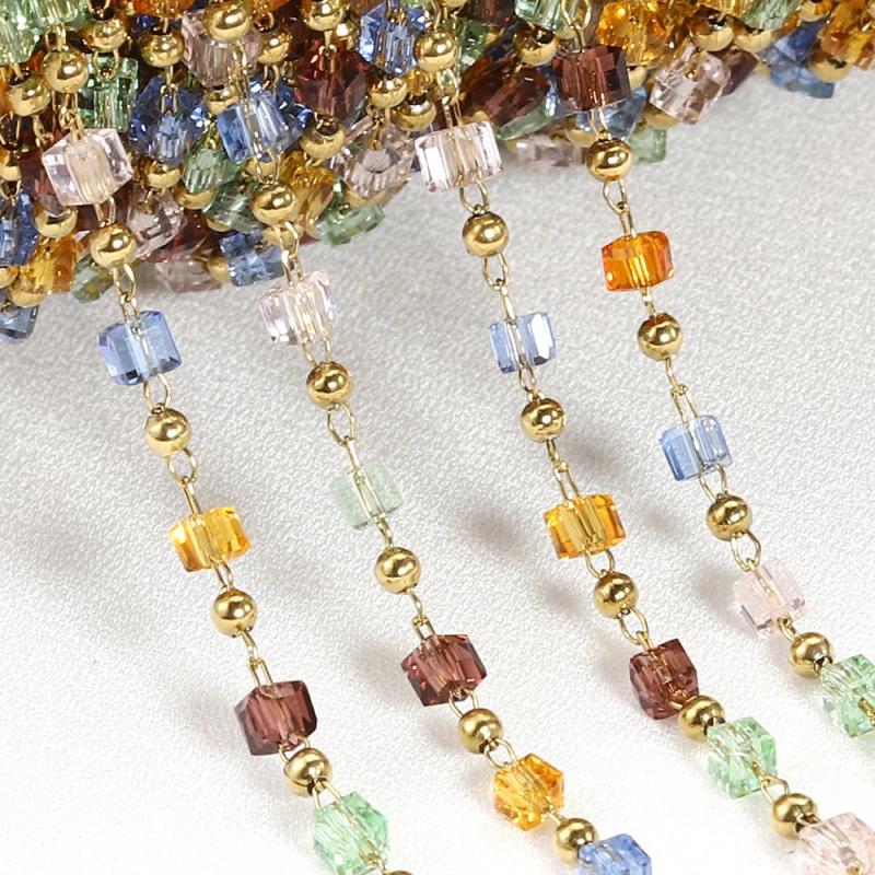 1Meter Steel Beads Chain - DIY Jewelry Making Chain