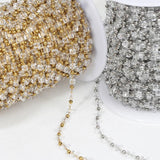 1Meter Steel Beads Chain - DIY Jewelry Making Chain