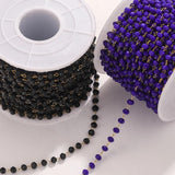 Crystal Stone Stainless Steel Chain for Jewelry Making