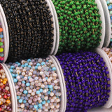 Crystal Stone Stainless Steel Chain for Jewelry Making