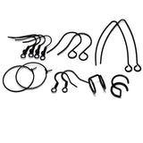 Stainless Steel Hypoallergenic Earring Hooks Findings for DIY Jewelry Making