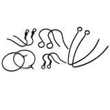 Stainless Steel Hypoallergenic Earring Hooks Findings for DIY Jewelry Making