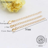 14K/18K Plated Brass Extender Chains DIY Jewelry Accessories
