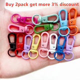Colored Lobster Clasp Keychain Spring Buckle for DIY Jewelry Making