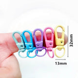 Colored Lobster Clasp Keychain Spring Buckle for DIY Jewelry Making