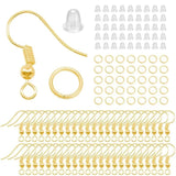 300pcs Earring Making Kit with Hooks, Jump Rings, Backs