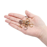 10pcs Stainless Steel Huggie Earring Hooks With Loop Round Ear Post