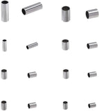 50pcs 5mm Stainless Steel Tube Spacer Beads DIY Jewelry Making