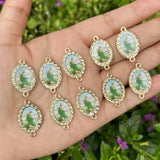 10PCS Saint Jude Our Lady Of Guadalupe Charms for DIY Jewelry Making