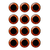 24pcs Blythe Doll Pupil Eyes 14mm Thin Glass Eye DIY Supplies H212