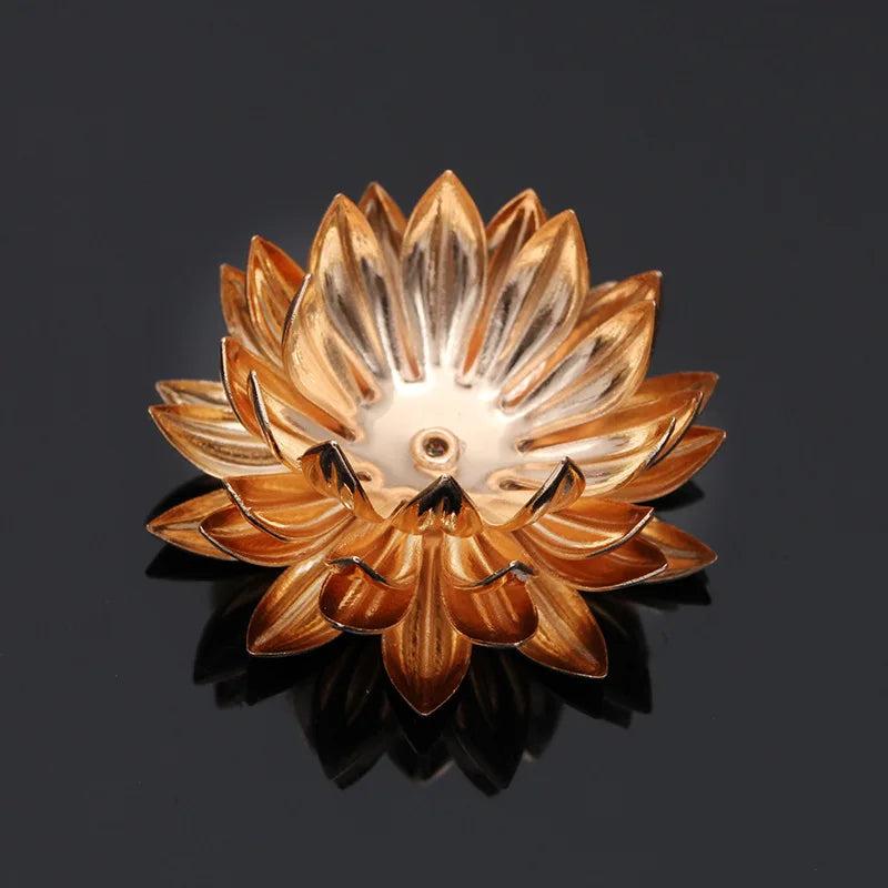 5pcs 30mm Metal Brass Flower Beads Caps Charms DIY Jewelry Making