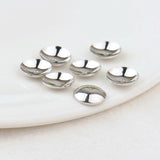 10PCS 18K Plated Brass Bead Caps DIY Jewelry Accessories