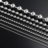 Stainless Steel Ball Chain DIY Jewelry Making 1M