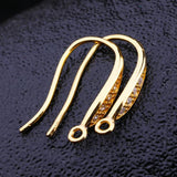 925 Sterling Silver Woman Charm Earrings Hook Inlaid Gem DIY Jewelry Making