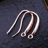 925 Sterling Silver Woman Charm Earrings Hook Inlaid Gem DIY Jewelry Making