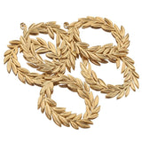 5 Pcs Stainless Steel Wheat Garland Earrings Making Supplies