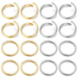 100-200pcs Stainless Steel Jump Rings for DIY Jewelry Making