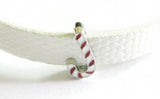 20-50PCS 8MM Xmas Candy Slide Charms for DIY Bracelets
